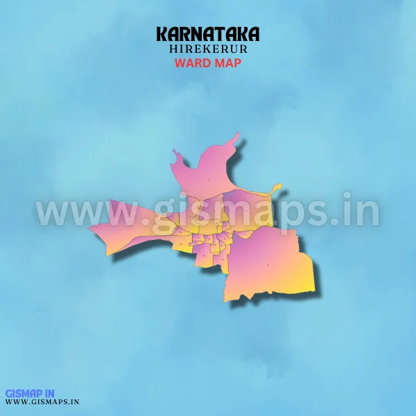 Hirekerur Ward Map (Karnataka)